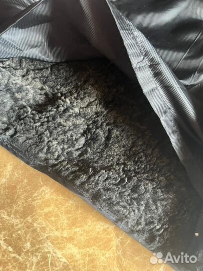 Кожаная куртка мужская с подкладом овчина