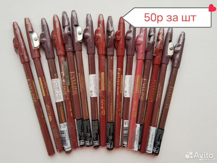 Карандаши L'Oréal, Max Factor, Vivienne sabo и др