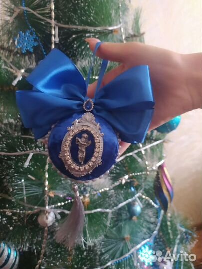 Ёлочные игрушки ручной работы