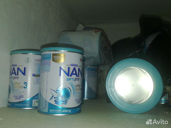 Пустые банки Nan