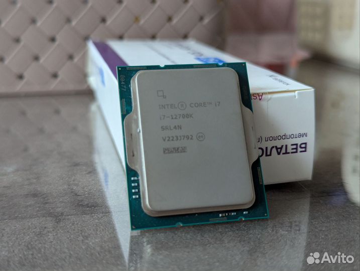 Процессор intel core i7 12700k