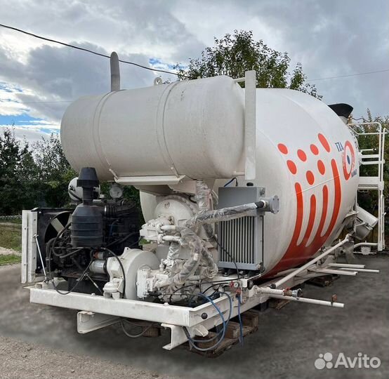 Установка автобетоносмесителя