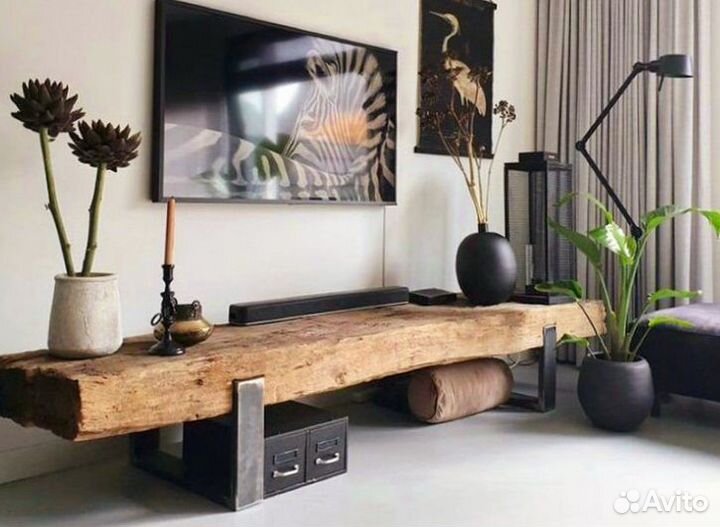 Тумба консоль под тв банкетка