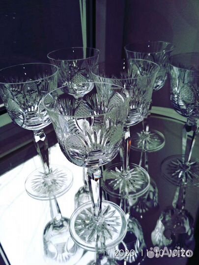 Рюмка Фужеры,про-во Чехия,Воhemia