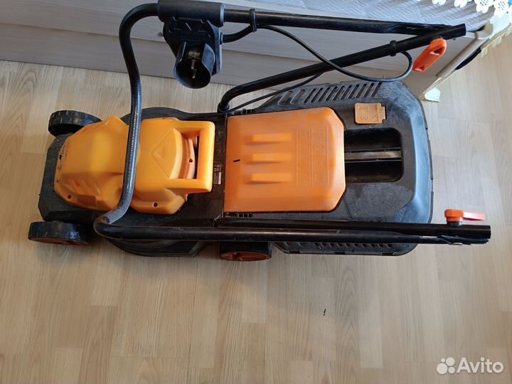 Газонокосилка электрическая patriot бу