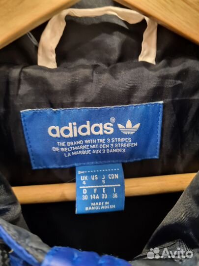 Женская утепленна куртка adidas Original оригинал