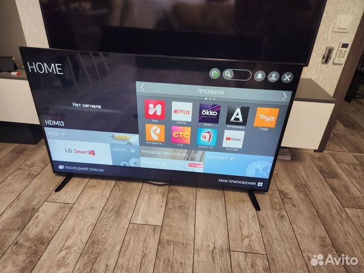 4к телевизор LG 55