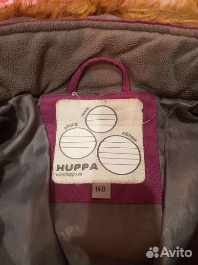 Зимнее пальто для девочки 140