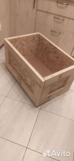 Ящик деревянный с крышкой