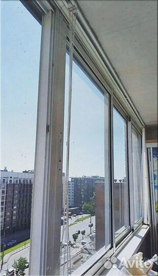 Раздвижные окна на балкон