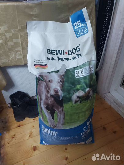 Сухой корм для собак Bewi Dog junior 25 kg