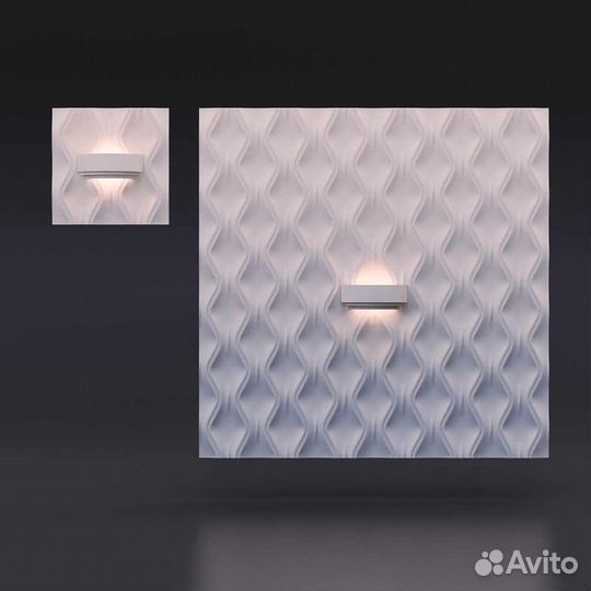 Гипсовая 3D панель 