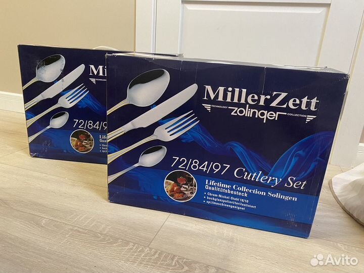 Набор столовых приборов Miller Zett 72 предмета