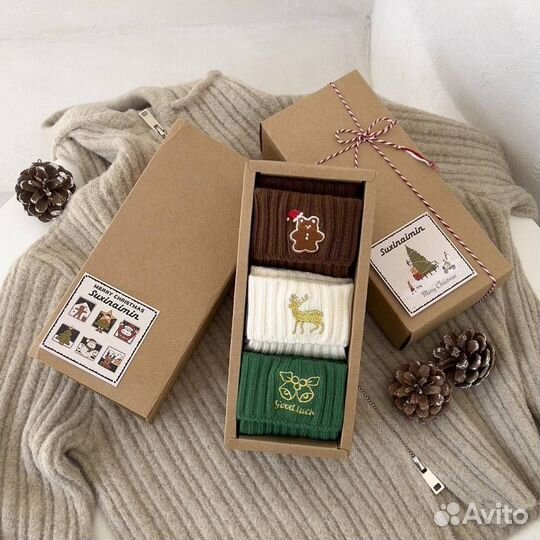 Новогодние носки