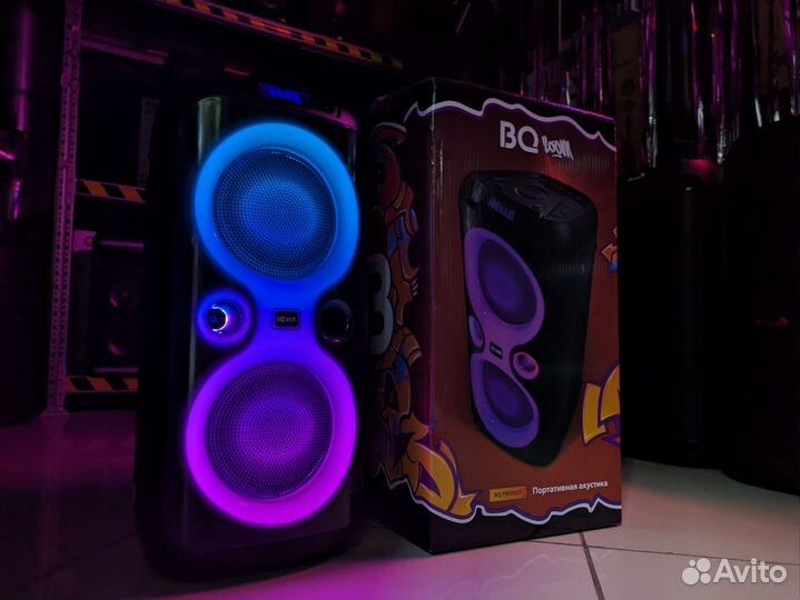 Колонка BQ 350 ватт Bluetooth