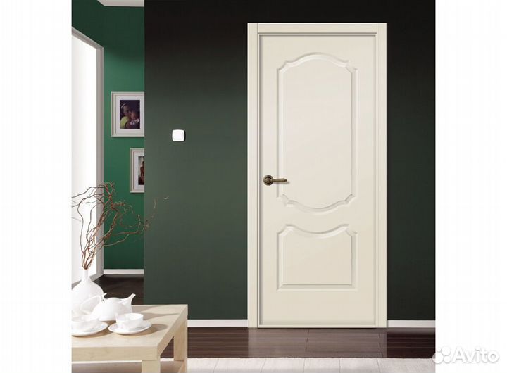 Двери межкомнатные белые
