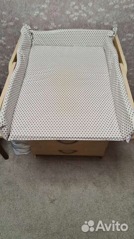 Матрас на пеленальный комод
