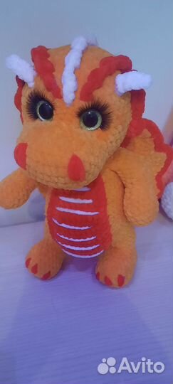 Мягкая игрушка дракон