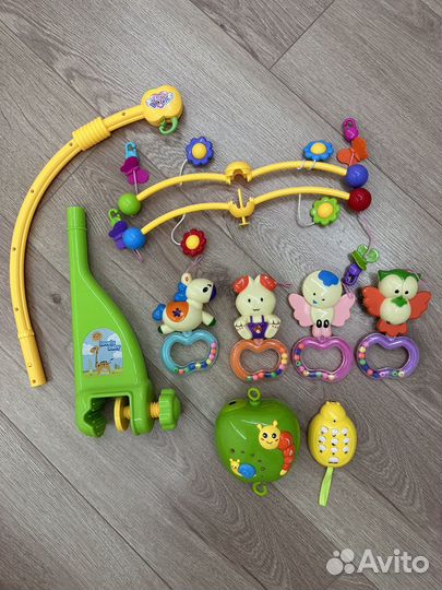 Музыкальный мобиль happy baby