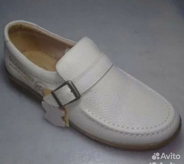 Люферы мужские из натуральной кожи