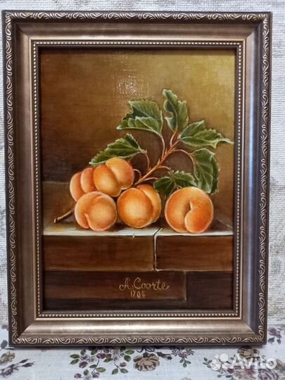 Картина маслом на холсте натюрморт