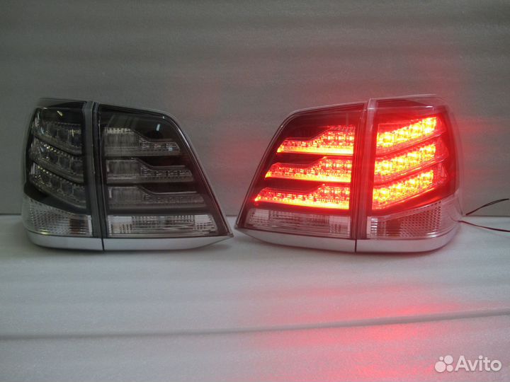 Стопы Land Cruiser 200 дизайн LX570 ,Supercharge