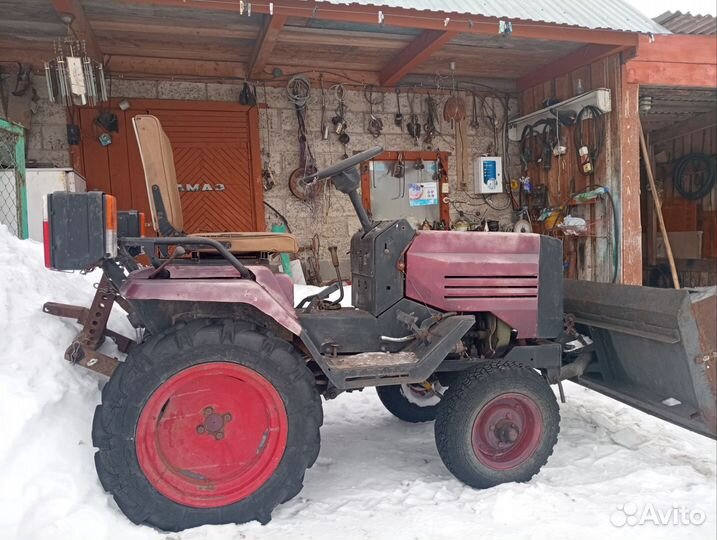 Мини-трактор КУРГАНМАШЗАВОД КМЗ-012 с КУН, 1992