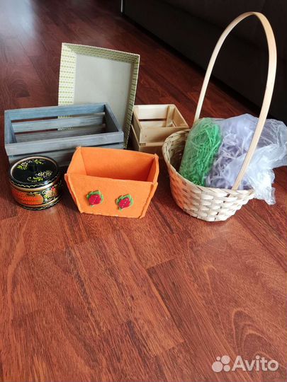 Ящик деревянный подарочный