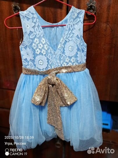 Платье для девочки 92