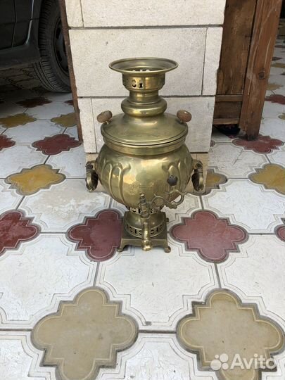 Самовар на дровах