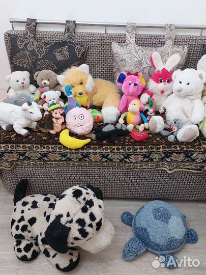 Мягкие и развивающие игрушки пакетом