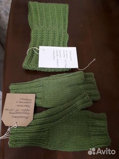 Митенки, И повязка на голову