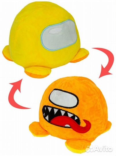 Мягкая игрушка перевертыш амонг ас