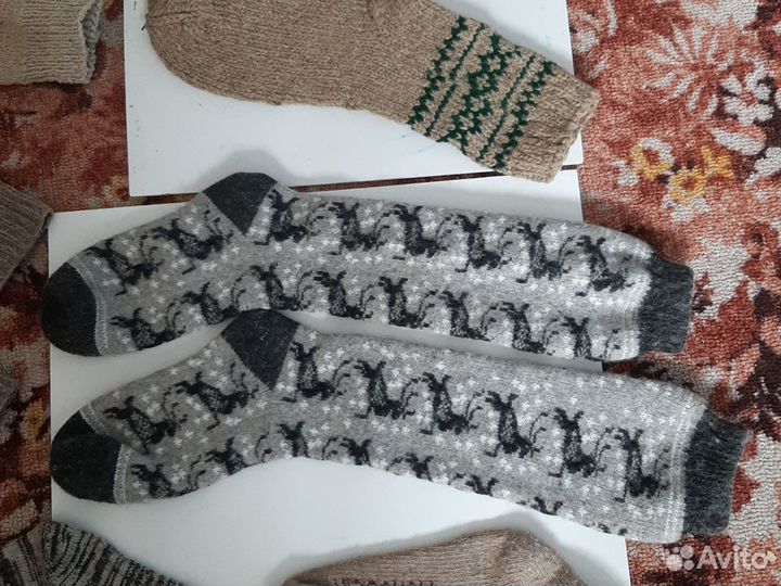 Шерстяные носки