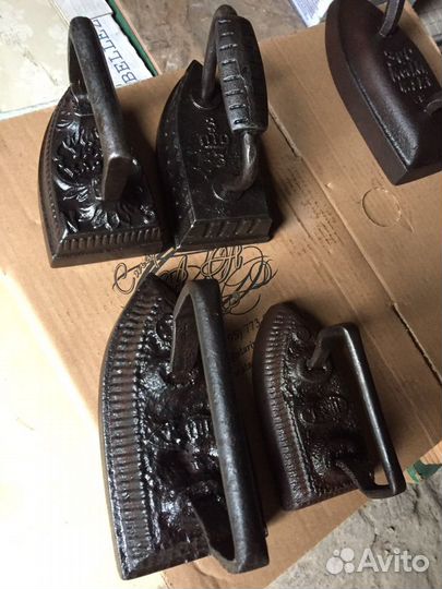 Утюги манжетные старые