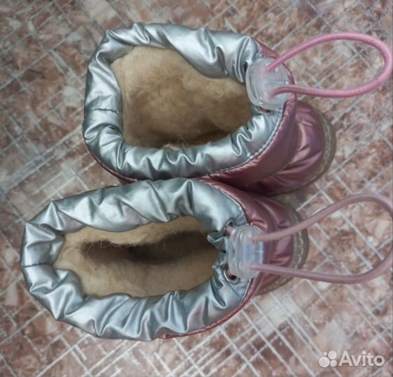 Зимние ботиночки для девочки 21-22