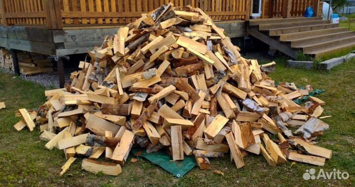 Дрова сухие колотые с доставкой