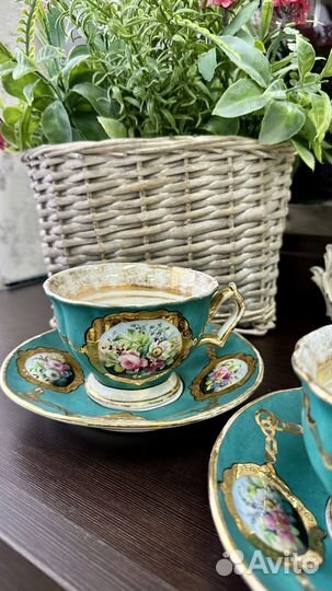 Антикварные чайные пары от Carlsbad
