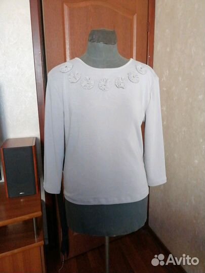 Блузки 54-56 трикотаж