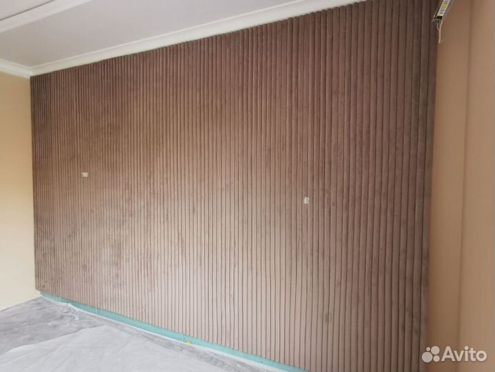 Мягкие стеновые панели, круглые