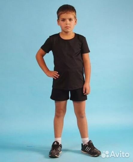 Ш 4.03 Шорты детск.черный (122-60-54 / 7 лет)
