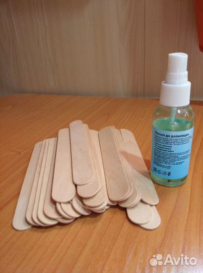 Шпатель для депиляции +лосьон