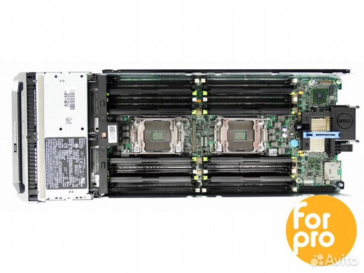 Лезвие dell M620 2xE5-2630 144GB