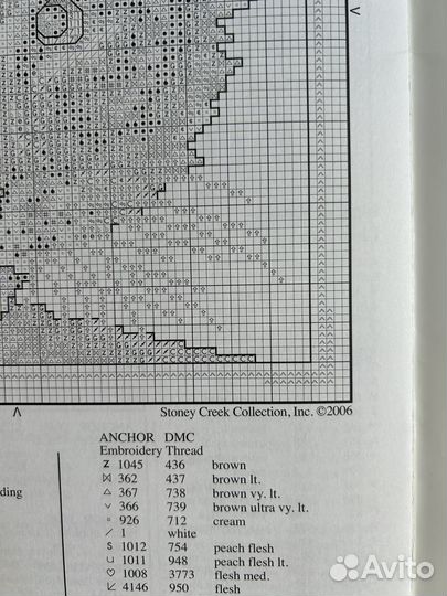 Буклет для вышивки крестом Stoney Creek