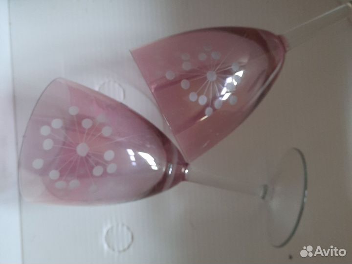 Фужеры СССР одуванчик