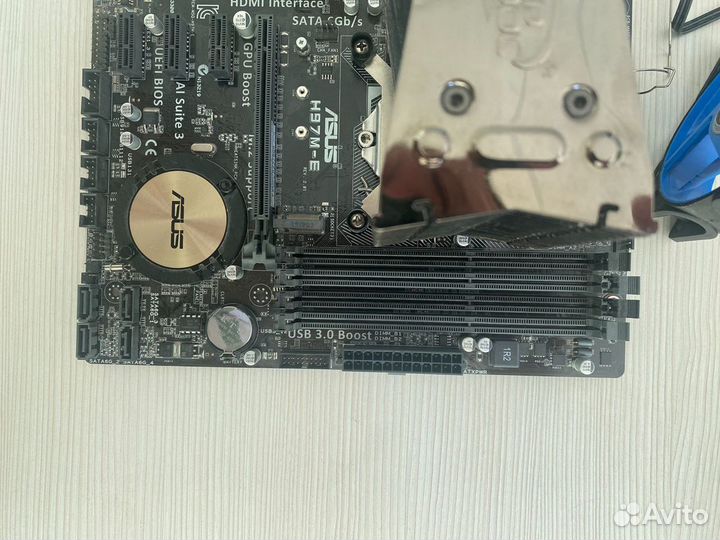 Материнская плата Asus H97M-E