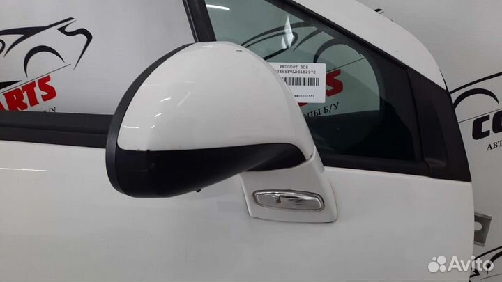 Правое зеркало заднего вида peugeot 308 рест