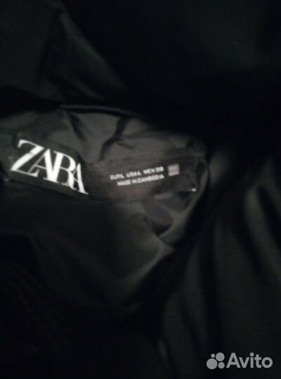 Пуховик женский zara