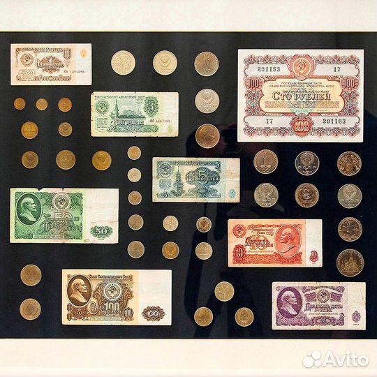Панно монеты СССР