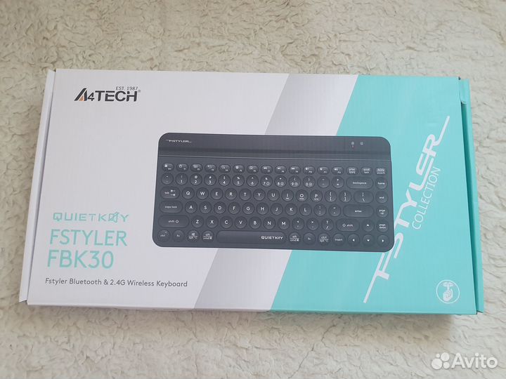 Клавиатура беспроводная A4Tech Fstyler FBK30